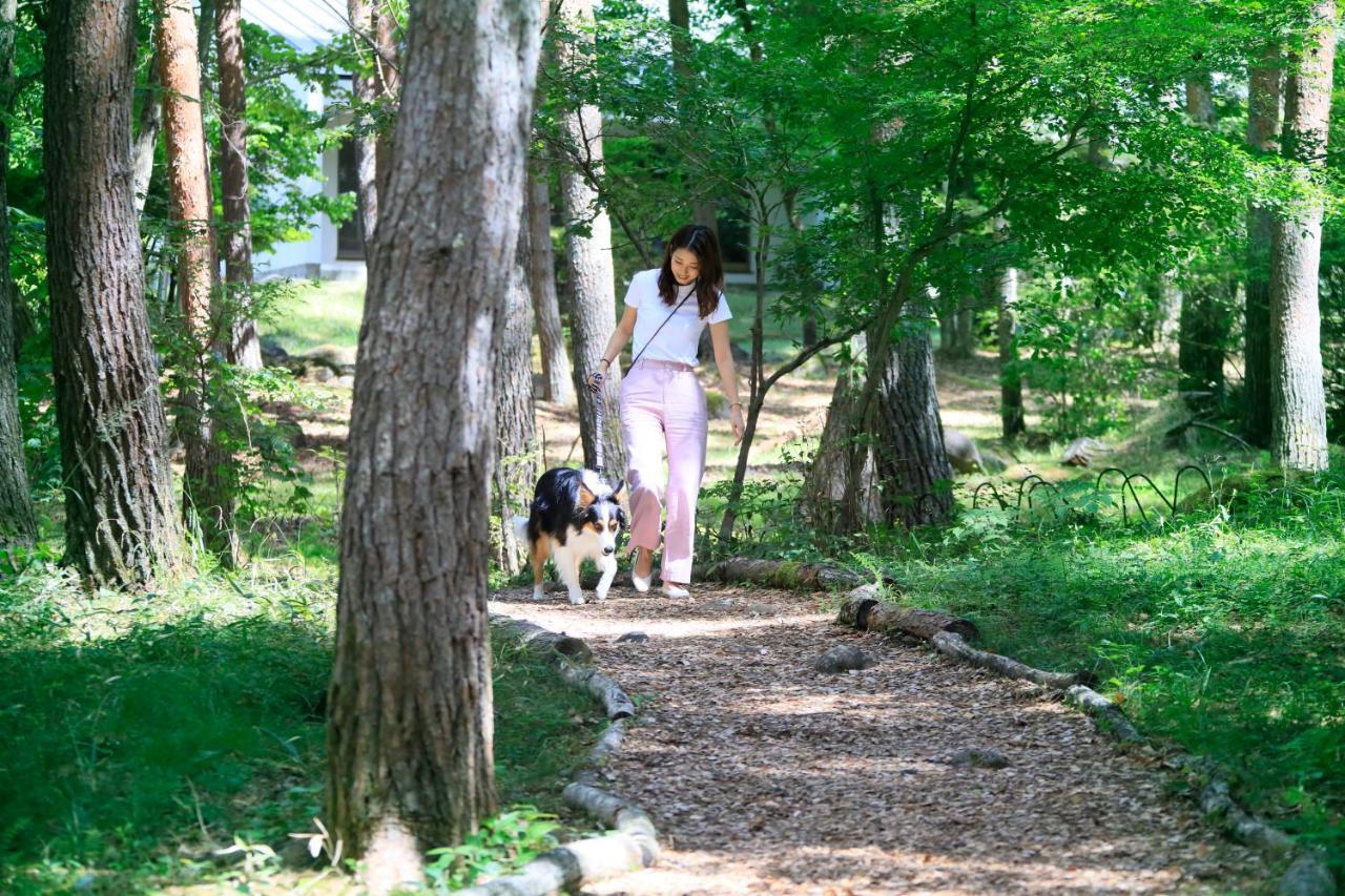 Yutorelo Tateshina Hotel With Dogs Chino Bagian luar foto