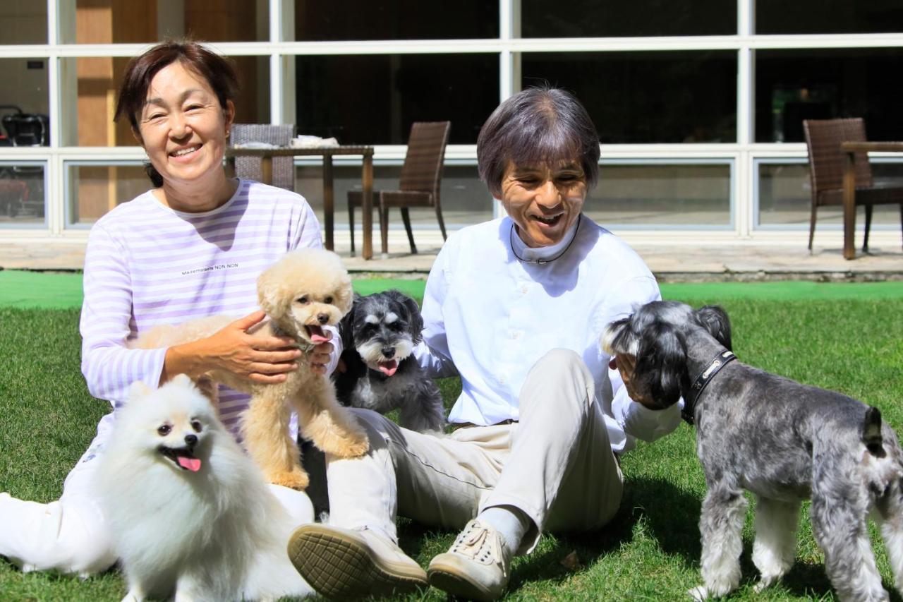 Yutorelo Tateshina Hotel With Dogs Chino Bagian luar foto