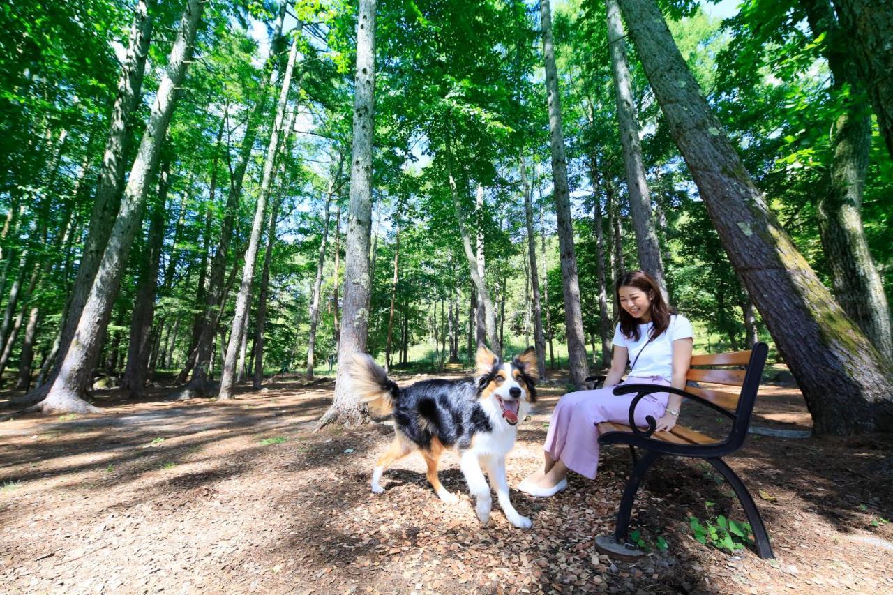 Yutorelo Tateshina Hotel With Dogs Chino Bagian luar foto
